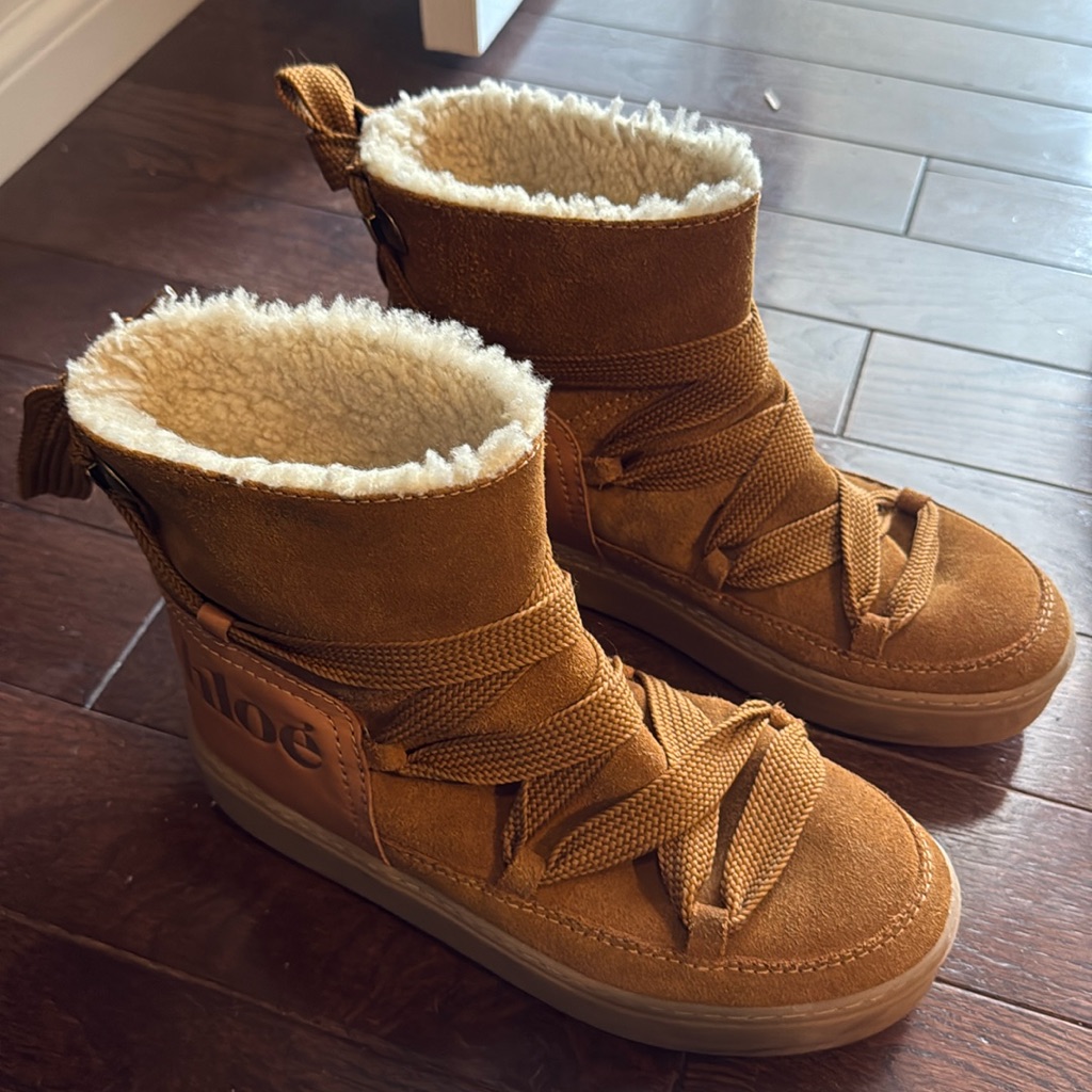 Chloe Sherling Boots